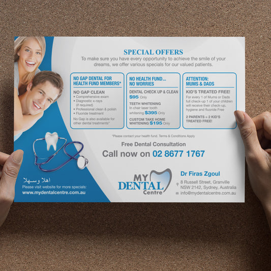 Printed on 150gsm gloss paper, print one or two sides